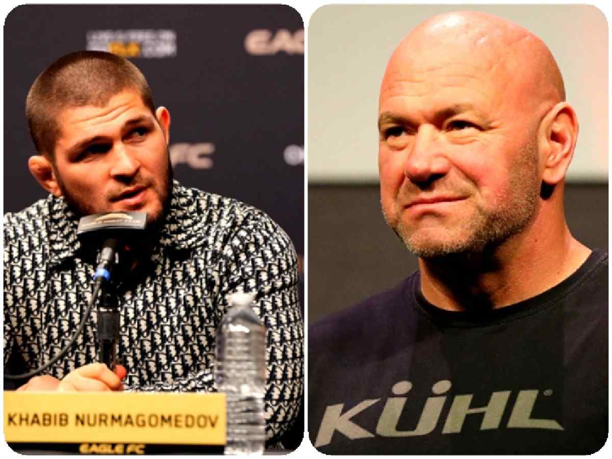 Khabib Nurmagomedov snipes at Dana White and Co. on UFC 300