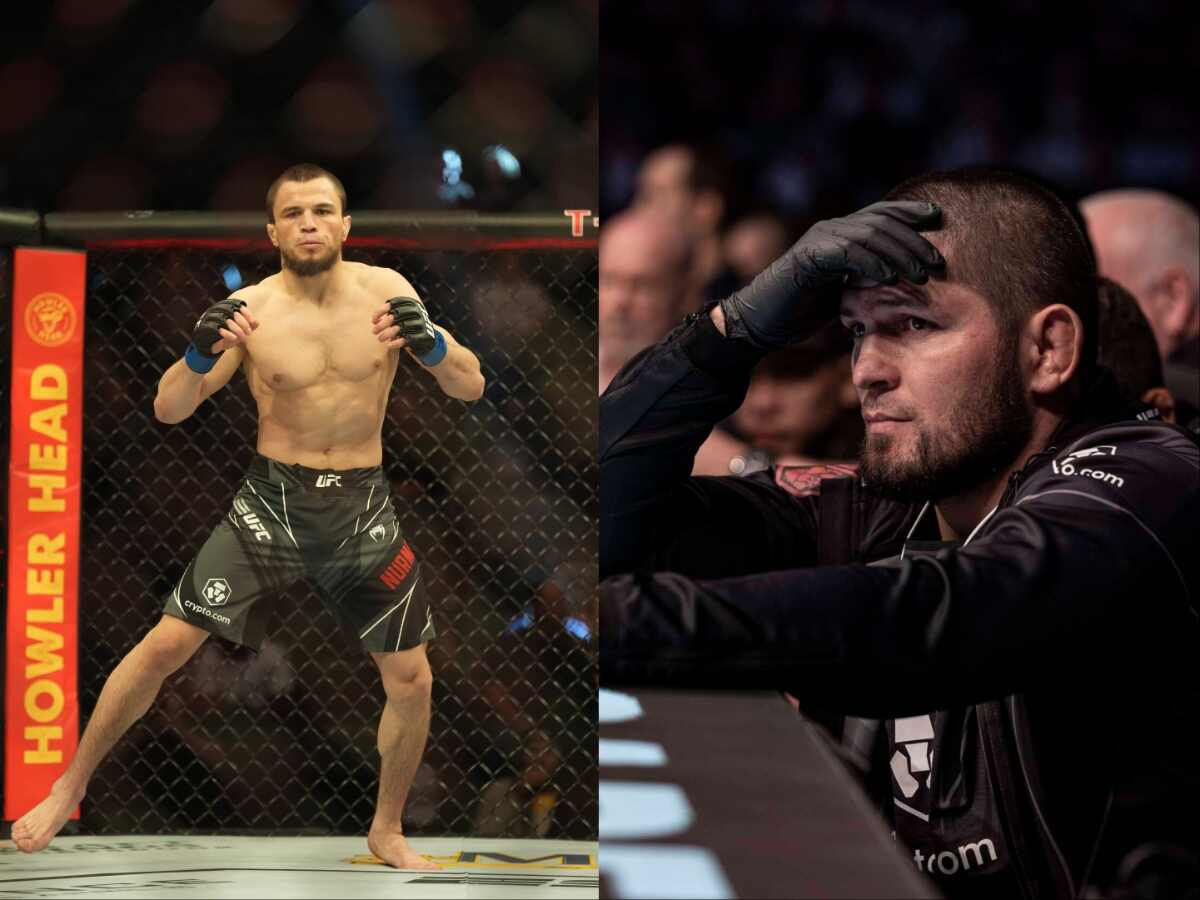 “Coach I’m very nervous,” Khabib Nurmagomedov was worried after foreseeing Umar Nurmagomedov could face trouble in return fight