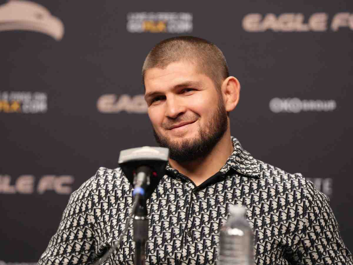 “We need population…” Khabib Nurmagomedov STUMPS reporter asking which teammate he’d spend in a deserted island