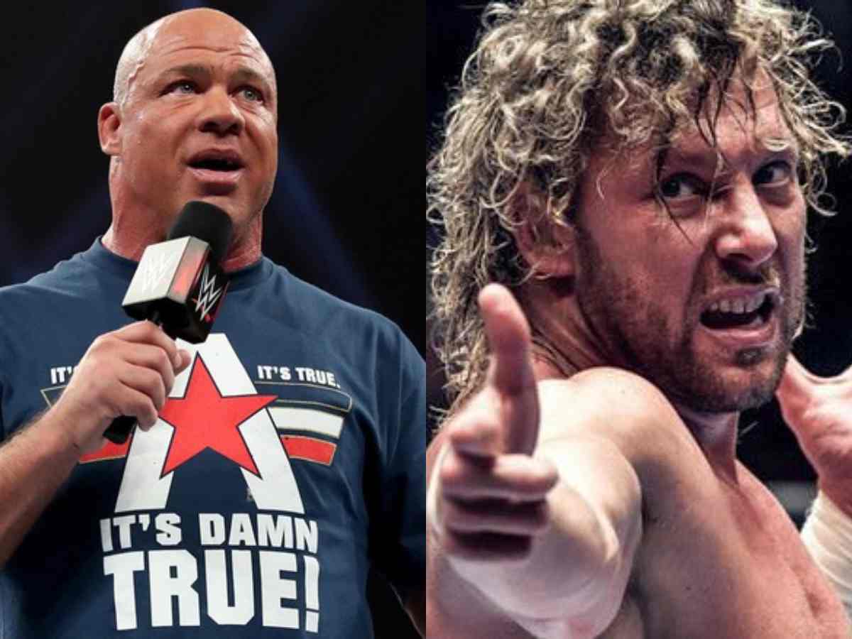 Kurt Angle and Kenny Omega