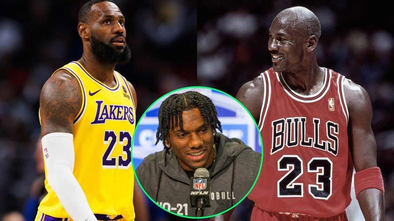 LSU WR Malik Nabers bluntly shuts down GOAT debate between Michael Jordan and LeBron James with a ‘1-word’ response