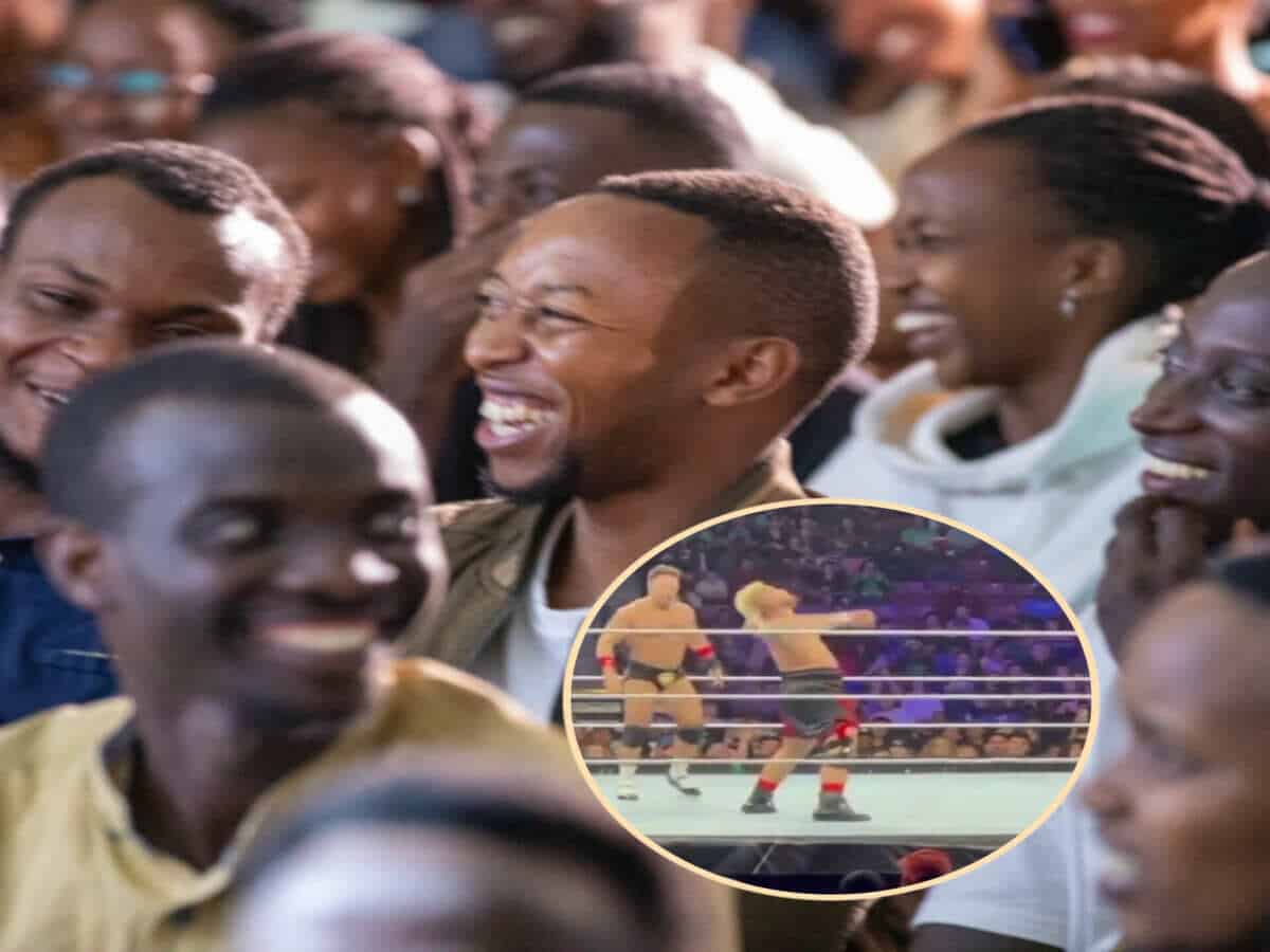 “Wishing this was AI generated”- Solo Sikoa’s hilarious oversell of LA Knight’s BFT during WWE live show sparks amusing reactions from fans