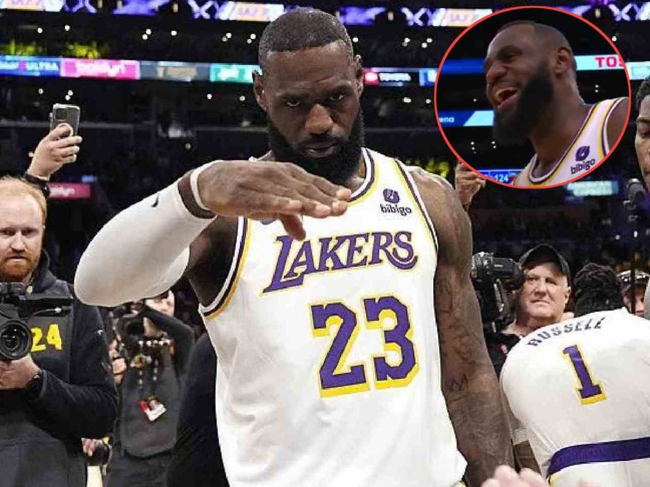 WATCH: “I got a flight to catch!” LeBron James goes VIRAL for hilarious reaction during 4th quarter delay against Warriors