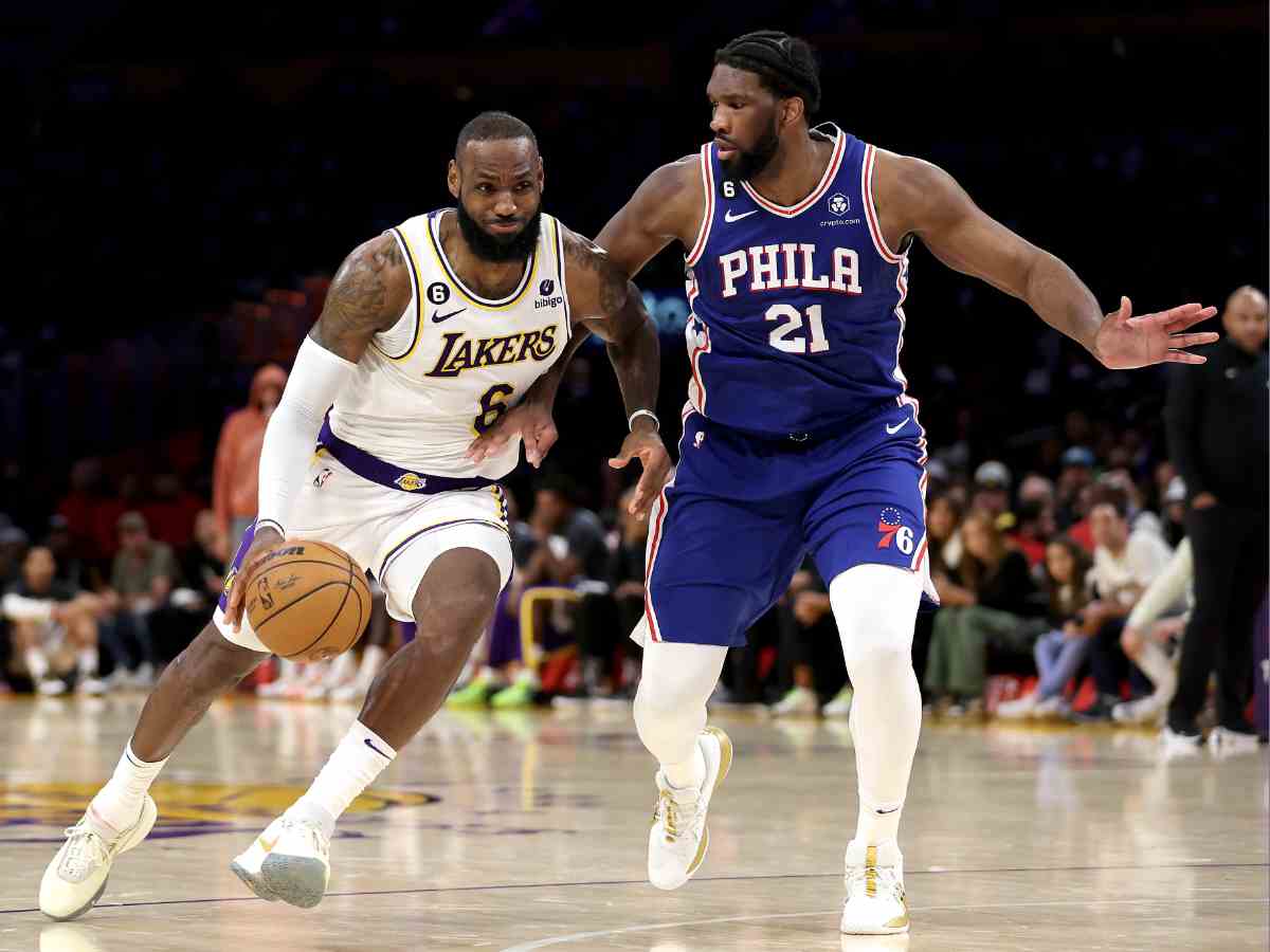 LeBron James appreciates Joel Embiid and the Philadelphia 76ers as a franchise