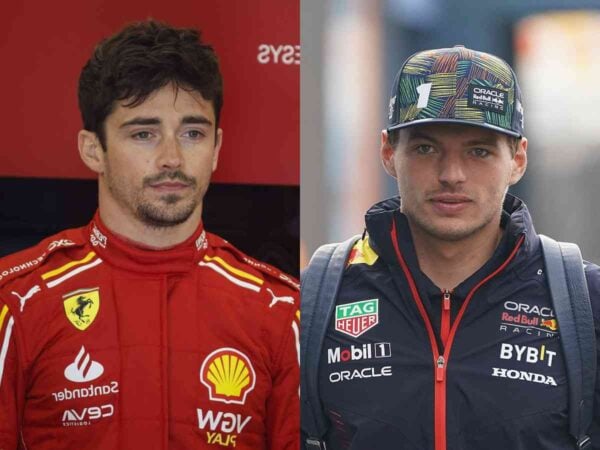 Charles Leclerc [L] Max Verstappen [R]