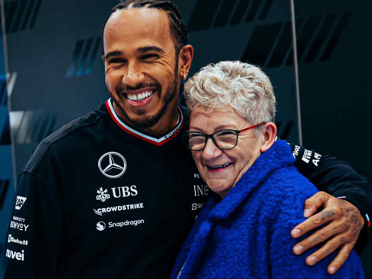 WATCH: Lewis Hamilton shares a wholesome moment with his mom on International Mother’s Day