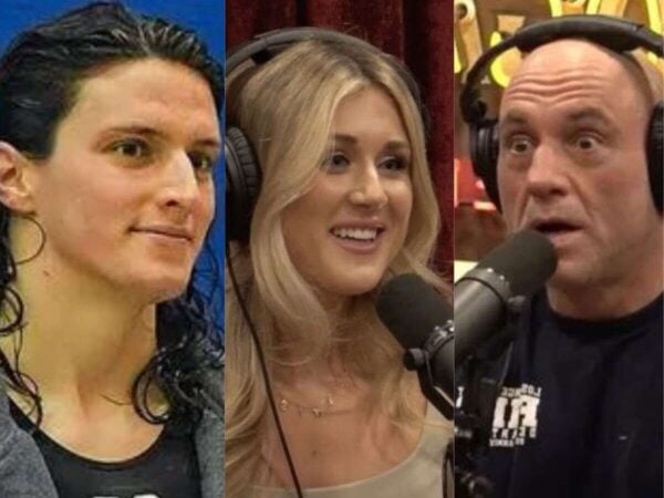 Lia Thomas and Riley Gaines and Joe Rogan