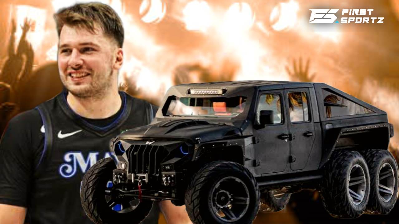 “Watches over Gotham every night” – Luka Doncic is going viral for driving in MONSTROUS Apocalypse Hell-Fire jeep to Mavericks game