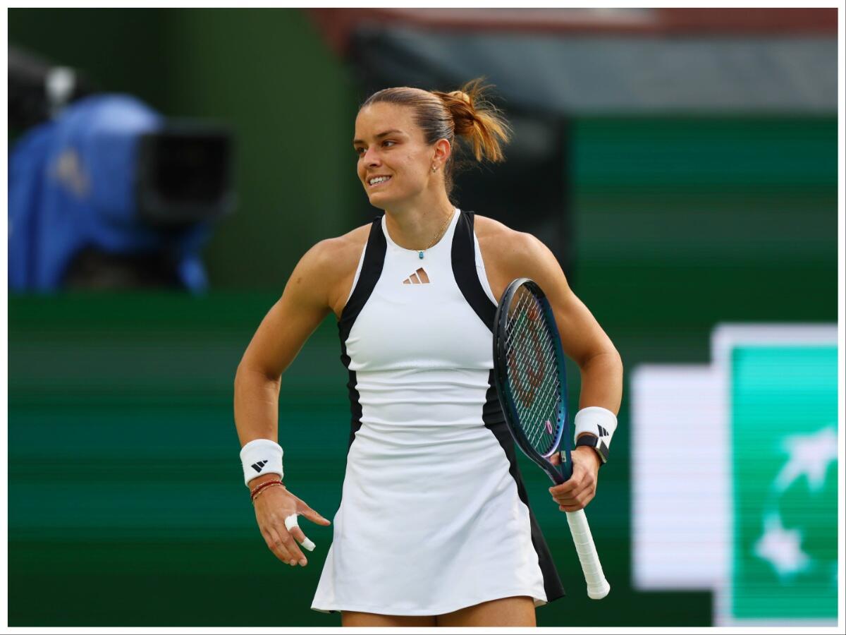 “Toughest match I’ve played in a while,” Maria Sakkari showers Emma Navarro with praise as she stuns the American to reach 2024 Indian Wells semifinals