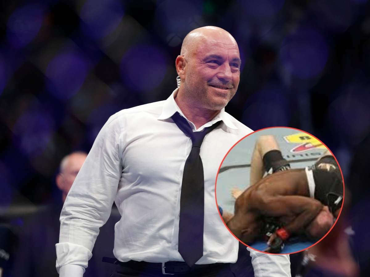 “Doesn’t matter if they can suck their own d**k!” Joe Rogan can’t stop laughing at ex-UFC champ’s HILARIOUS explanation to jiu-jitsu ‘crucifix’ submission