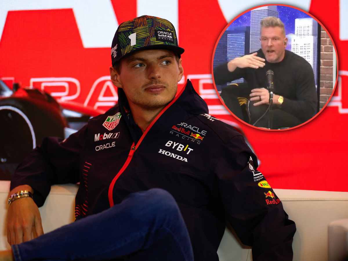 WATCH: “Vanderstappen,” Ex-NFL star and sports analyst Pat McAfee butchers reigning F1 world champion Max Verstappen’s name