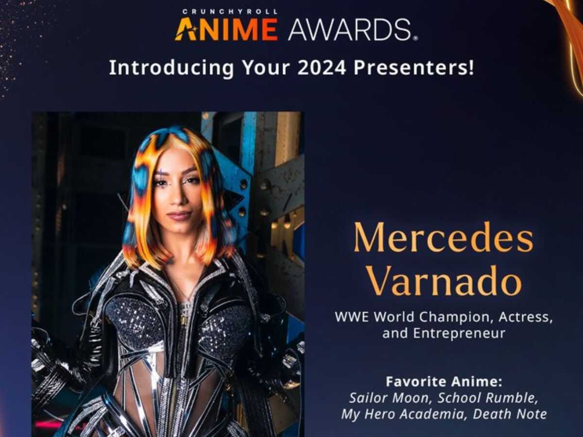 Mercedes Mone at The Anime Awards