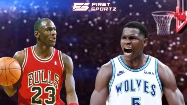 Michael Jordan and Anthony Edwards