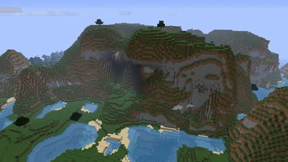 Minecraft-lakes