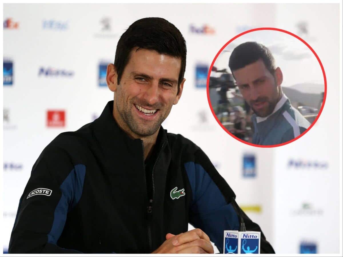 WATCH: Novak Djokovic reveals what makes him happy and it is not what you expect! Featuring Carlos Alcaraz, Jannik Sinner, Andrey Rublev, and others