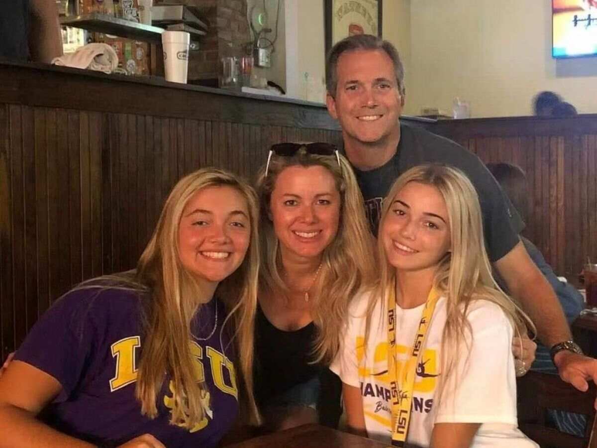 Olivia Dunne and her family