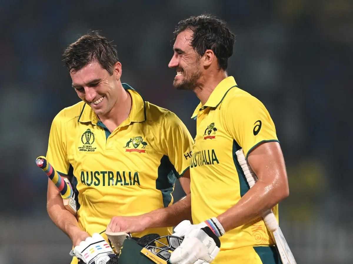 Pat Cummins and Mitchell Starc