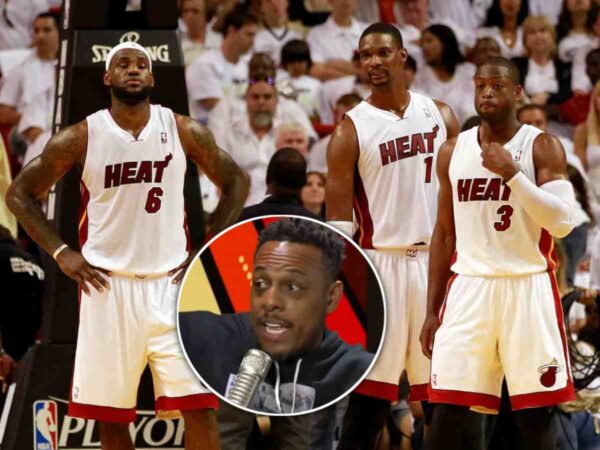 Paul Pierce feels the Miami Heat trio of LeBron James, Dwyane Wade, and Chris Bosh underachieved