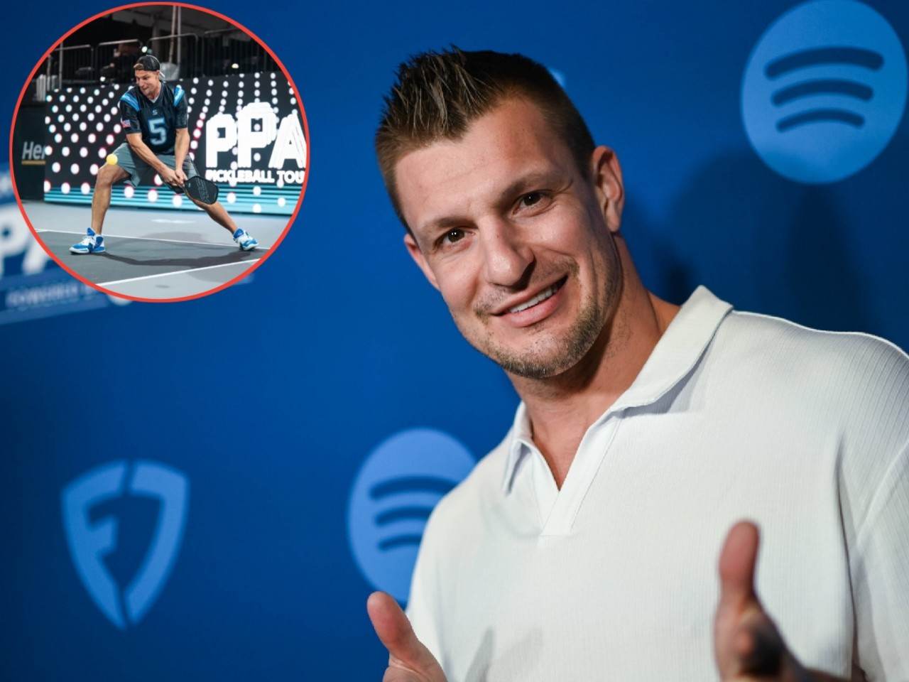 Rob Gronkowski teams up with Patrick Chung to organize charitable pickleball tournament