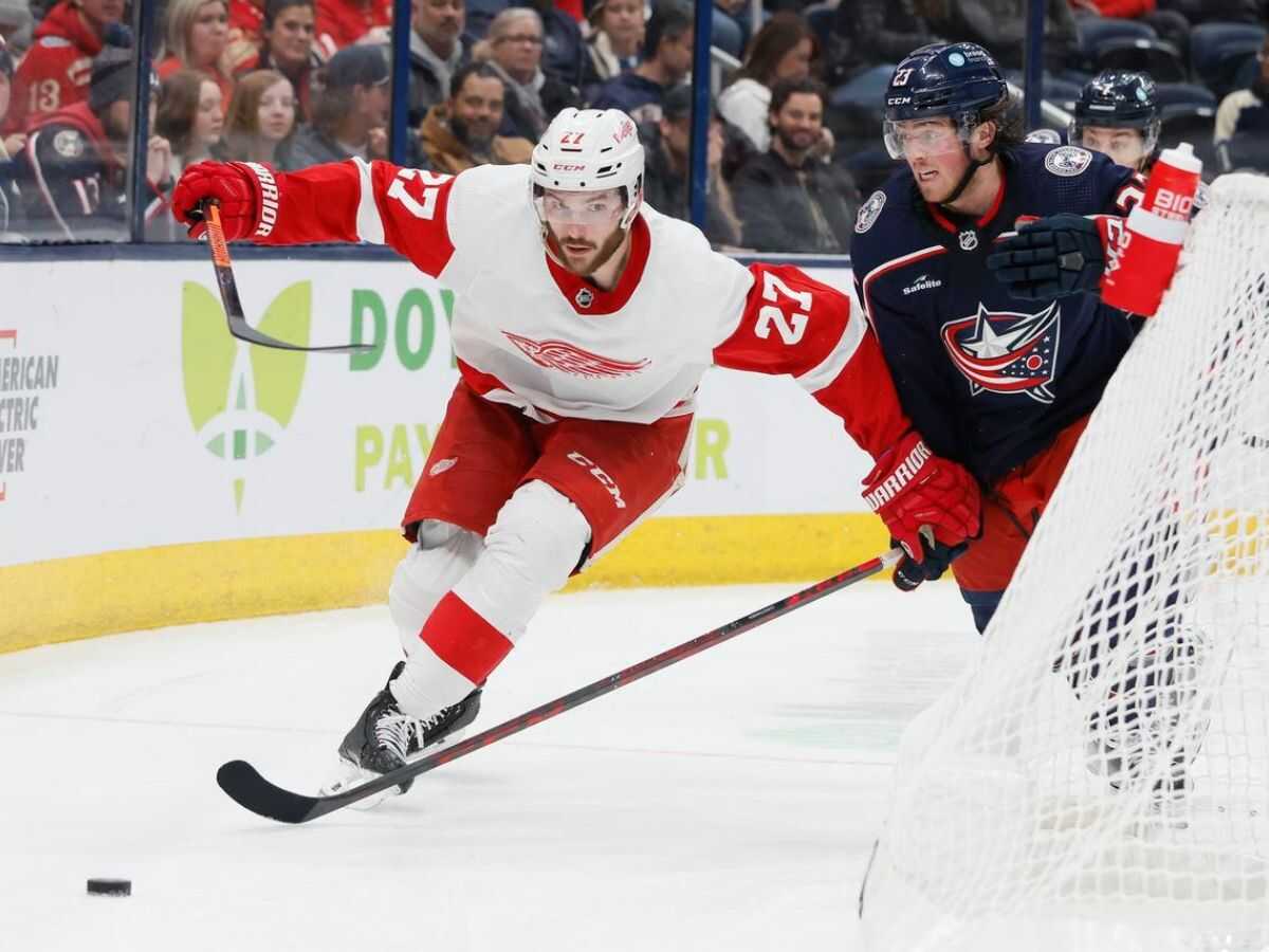 Red Wings vs. Blue Jackets