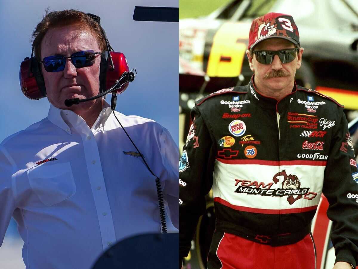 Richard Childress and Dale Earnhardt