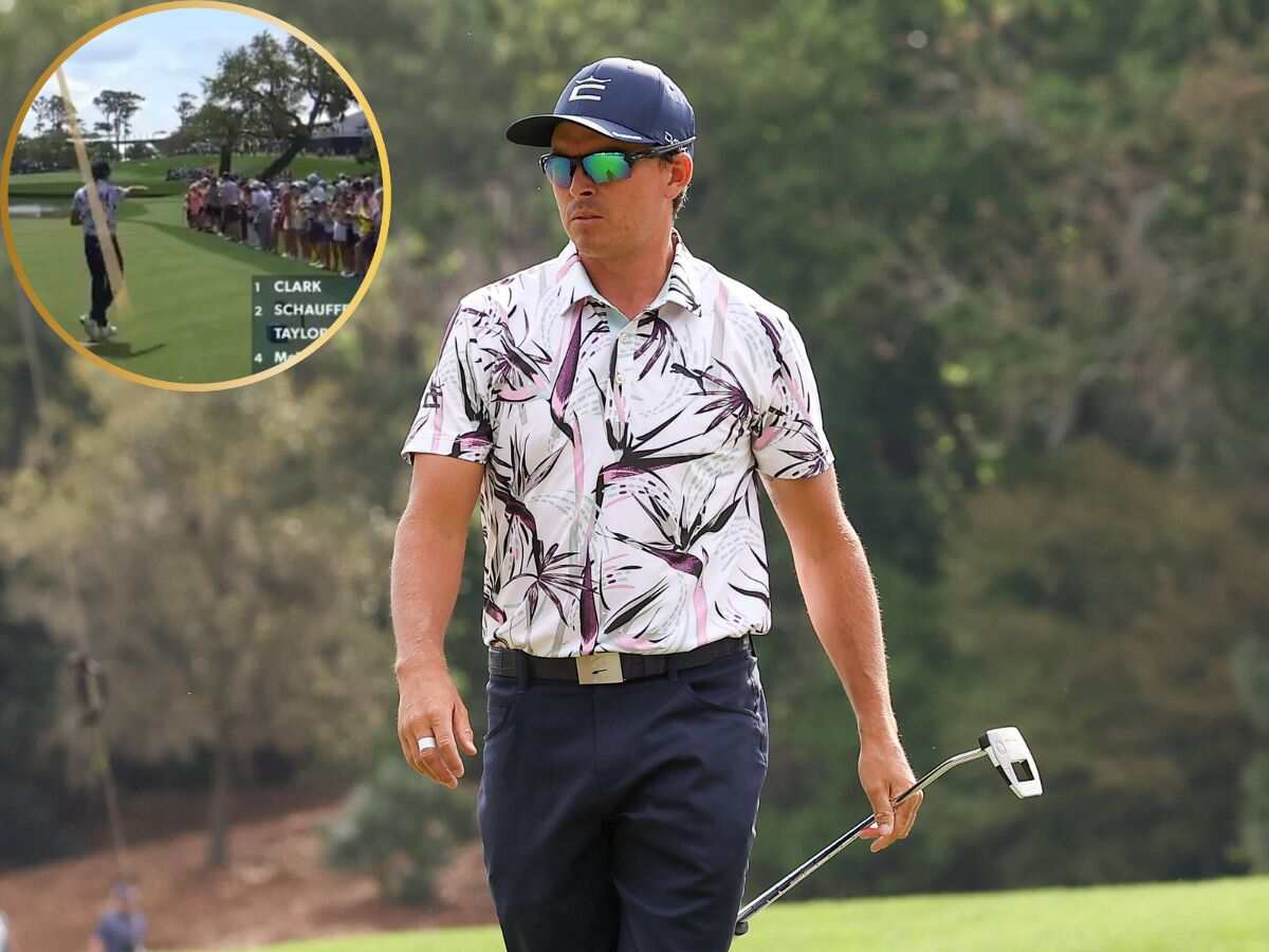 WATCH: “What are you doing?” Rickie Fowler YELLS at fan for causing disturbance at $25 million Players Championship event