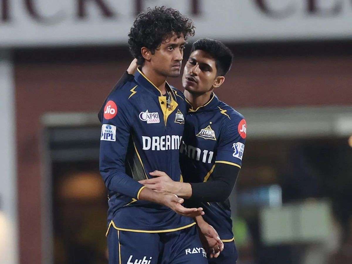 Sai Kishore and Shubman Gill