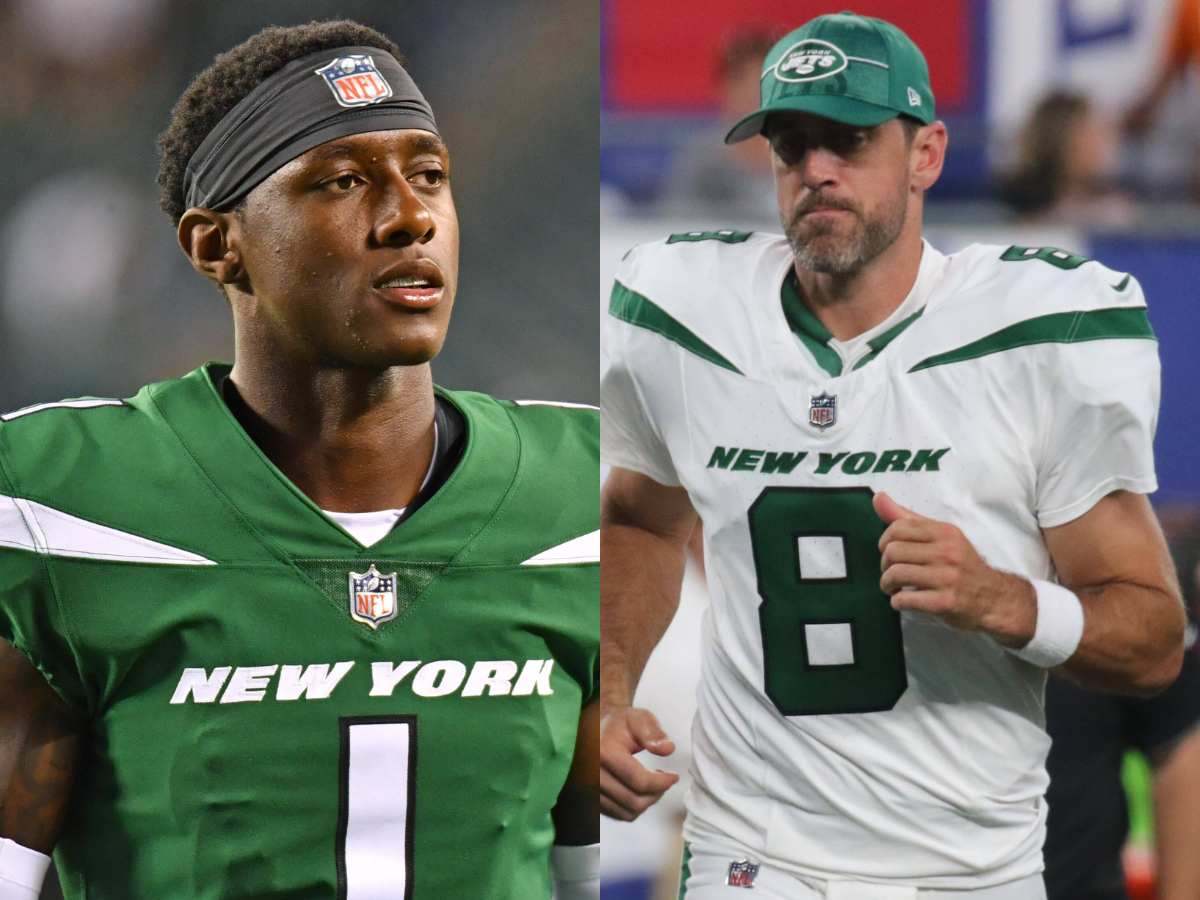 Jets’ Sauce Gardner has a cheeky response to talks of Aaron Rodgers potentially running for Vice President