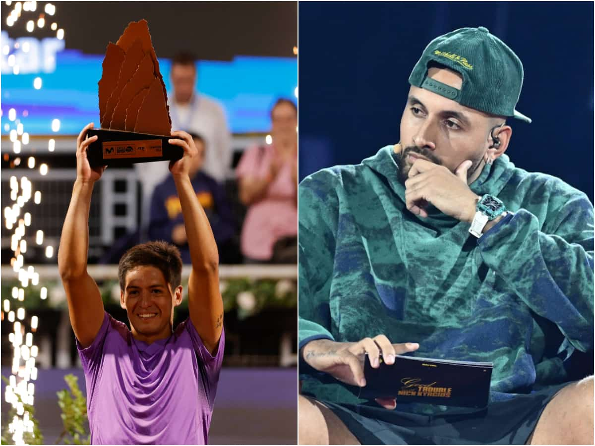 “End up being a sad clown”- Nick Kyrgios pulls out the head-to-head card as fans question him on Sebastian Baez’s iconic rise through the ranking charts