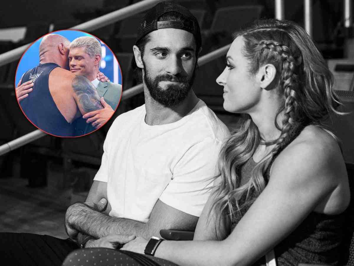 Becky Lynch comments on rift in the house with Seth Rollins after picking The Rock over Cody Rhodes for WrestleMania 40 main event 