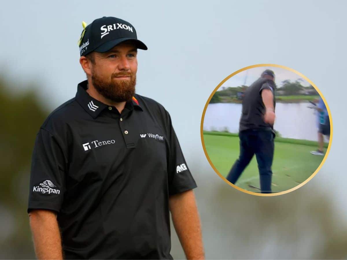 WATCH: Shane Lowry angrily throws away golf club after hitting the waters at 15th hole during final round of Cognizant Classic