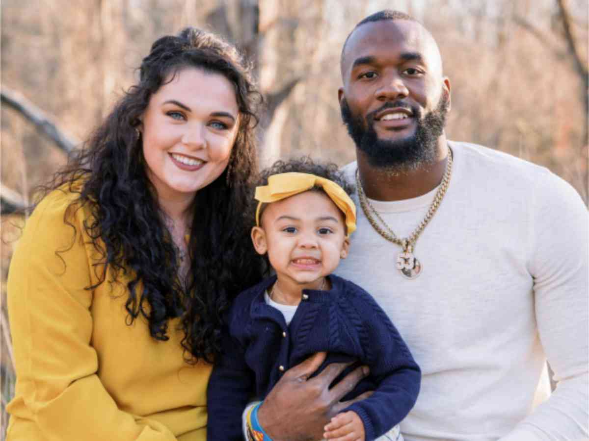 Kayla and Shaquille with Mia