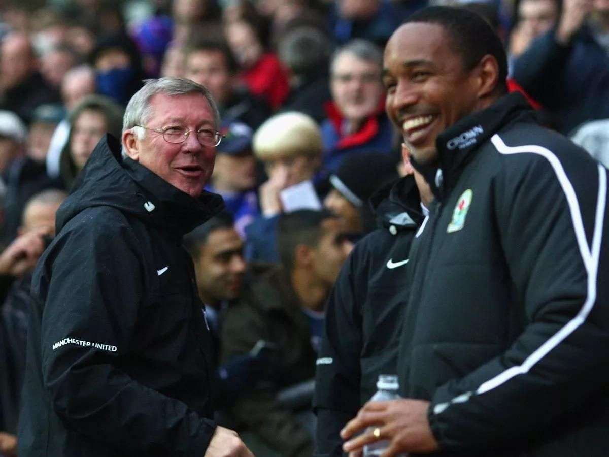 Sir Alex Ferguson and Paul Ince