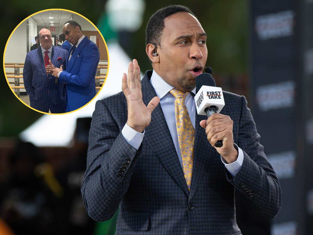 “Bet it’s so loud in there right now” – Stephen A. Smith linking up with Paul Heyman triggers WILD reactions on social media