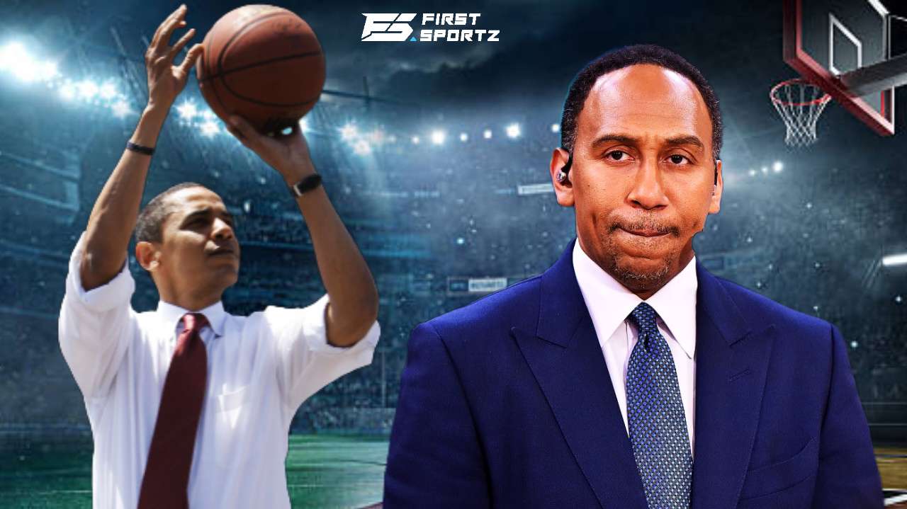 “Obama’s gonna smoke me!” Stephen A. Smith breaks down potential 1v1 against Barack Obama