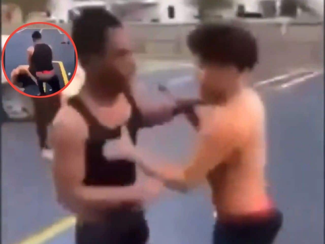 WATCH: “Dropping like a cartoon character” – Man gets knocked out twice in hilarious MMA-style street fight stunning fans