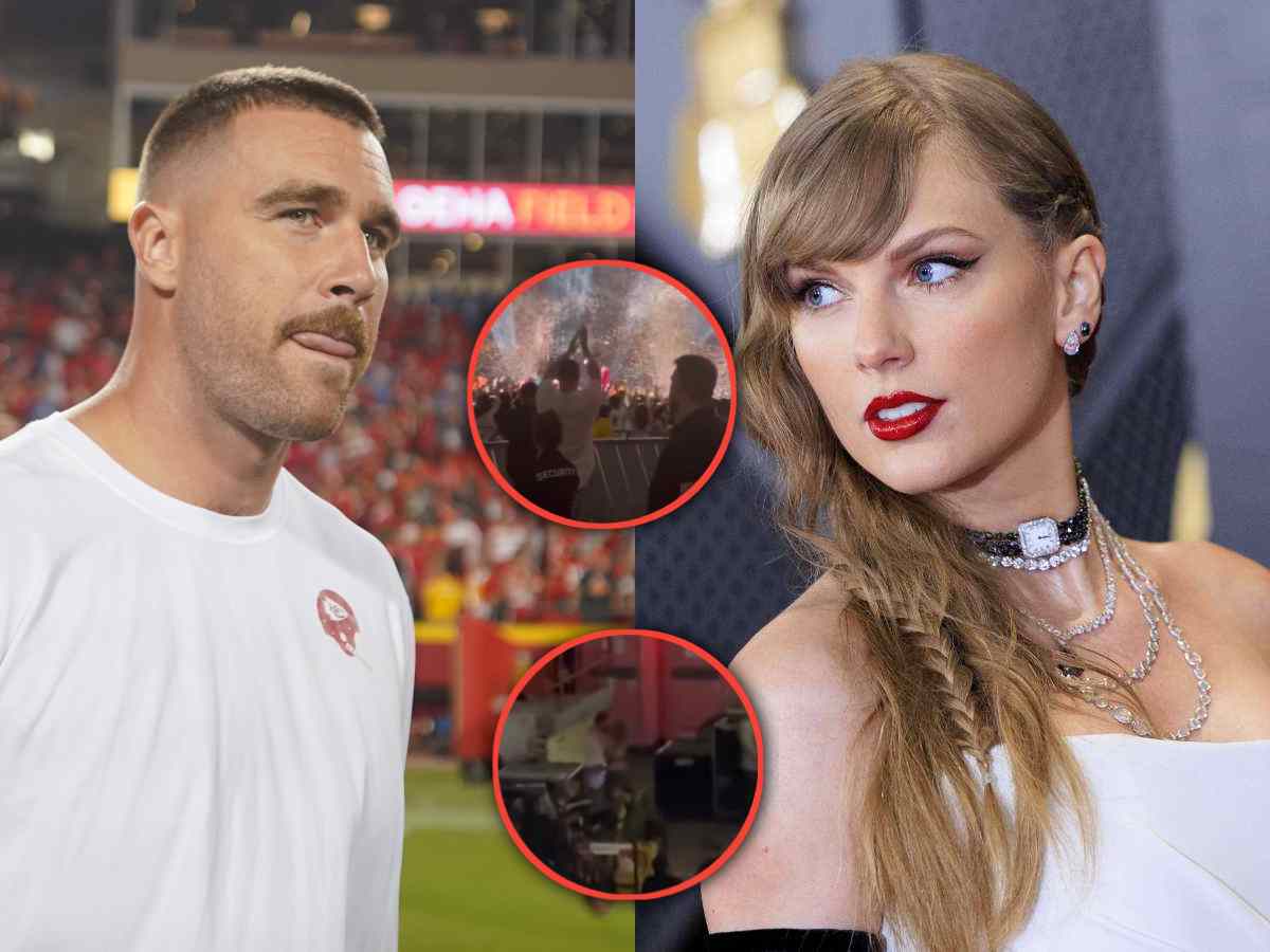 WATCH: Taylor Swift rushes towards boyfriend Travis Kelce to passionately kiss him after Singapore concert