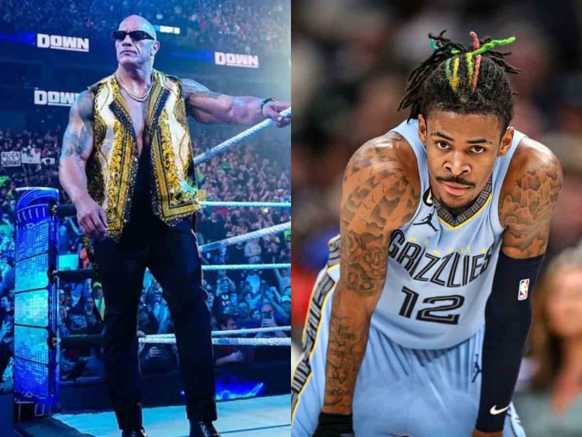 The Rock and Ja Morant