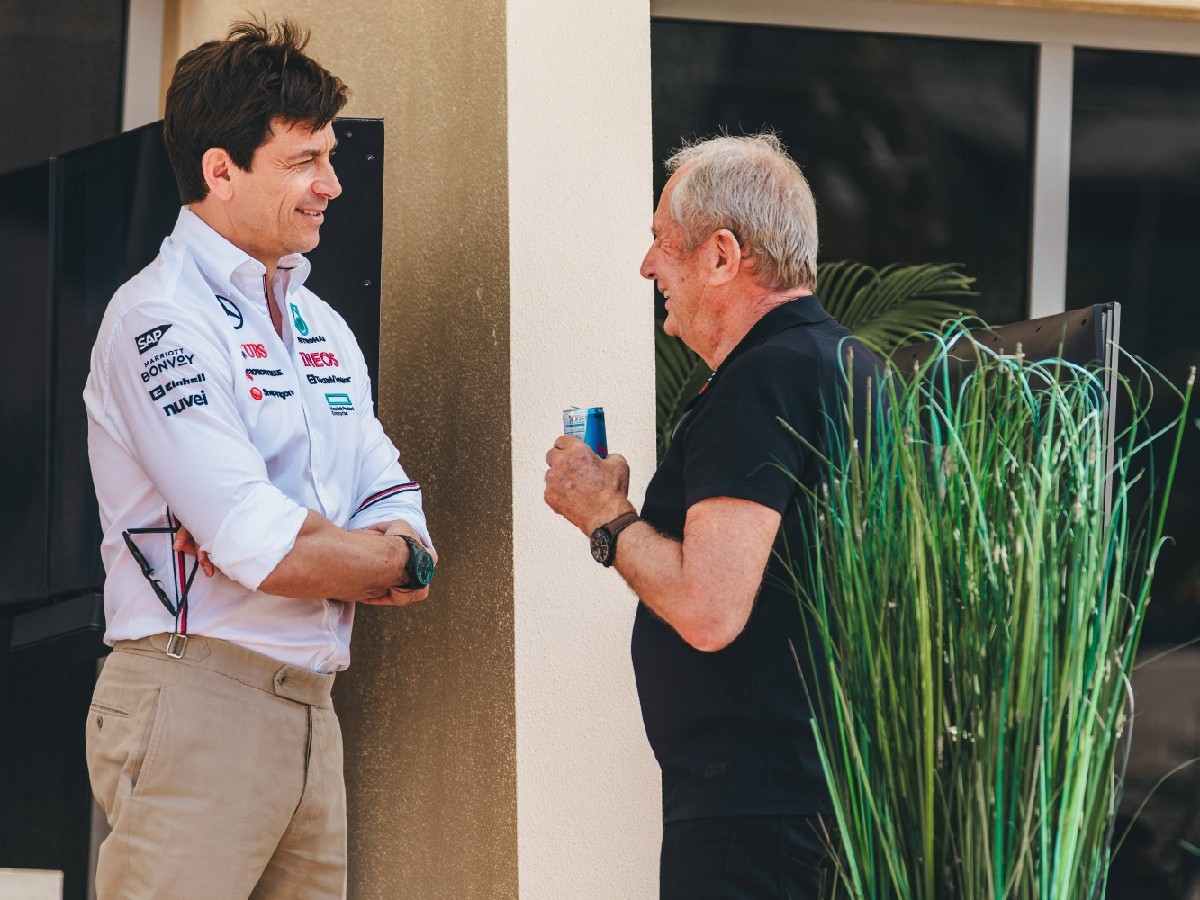 Toto Wolff hilariously offers Helmut Marko a Mercedes ‘mascot’ role amidst Red Bull suspension rumors