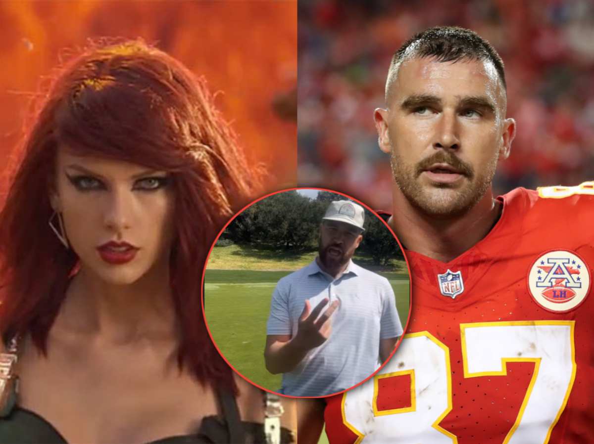 Travis Kelce hits the golf course with Chandler Parsons vibing on girlfriend Taylor Swift’s ‘Bad Blood’