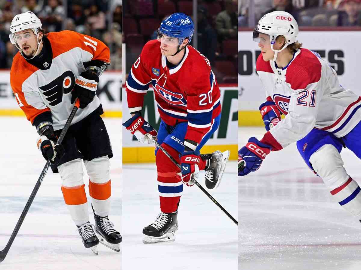 Travis Konecny, Juraj Slafkovsky, Kaiden Guhle [Image Credit: Imago]