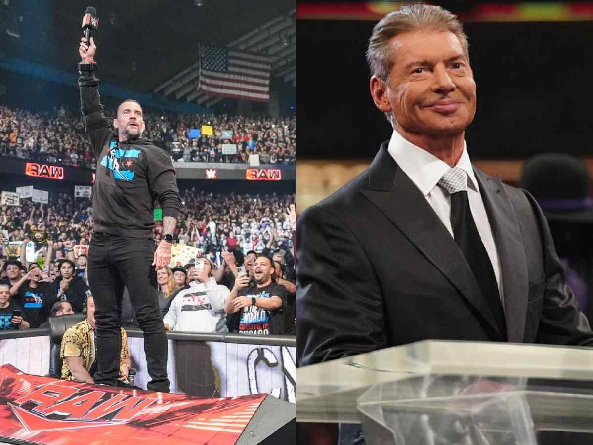 CM Punk and Vince McMahon