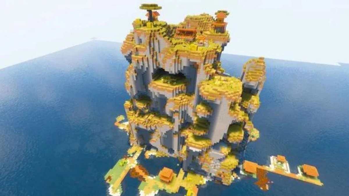 Vertical Village Minecraft