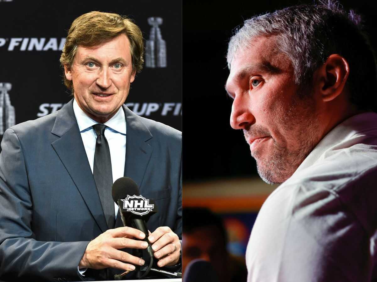 Wayne Greztky and Alex Ovechkin [Image Credit: Imago]