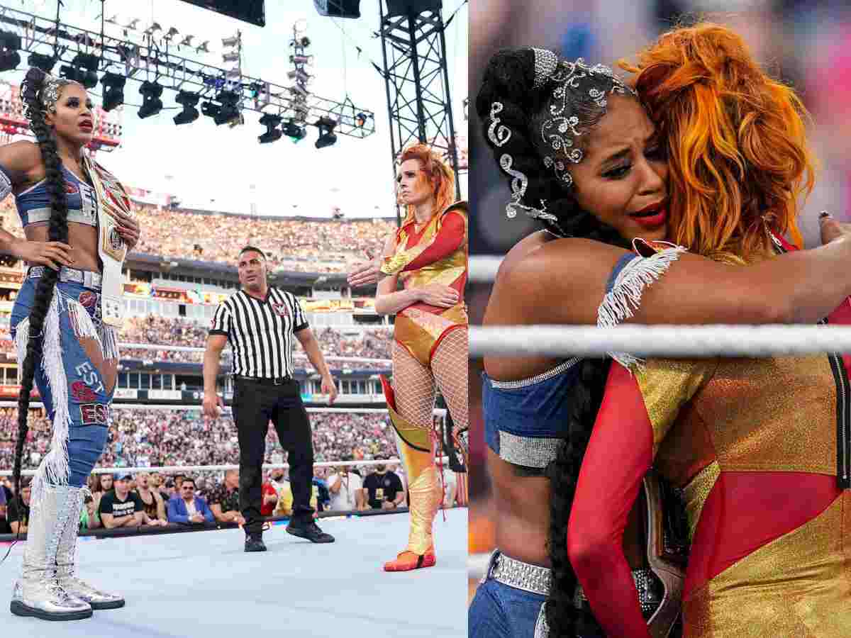 Becky Lynch expresses her support for Bianca Belair after racist comments by fans online