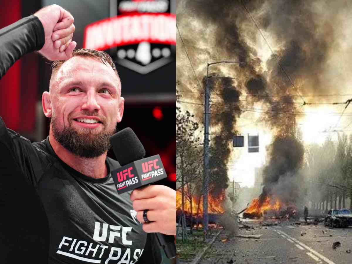 BJJ star Craig Jones was 5 minutes away from 4,000 Kg missile blast at Kyiv, Ukraine