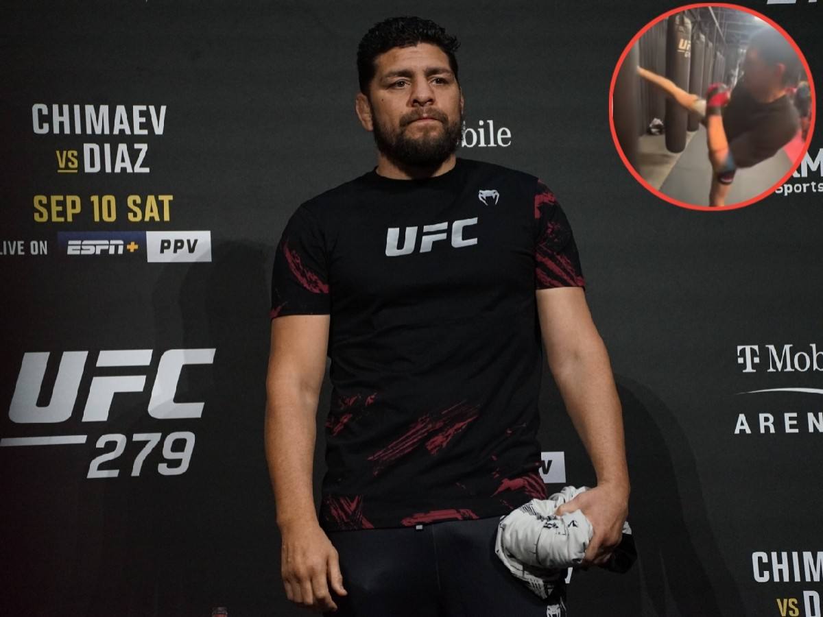 WATCH: Nick Diaz excites fans with training footage teasing return to fighting