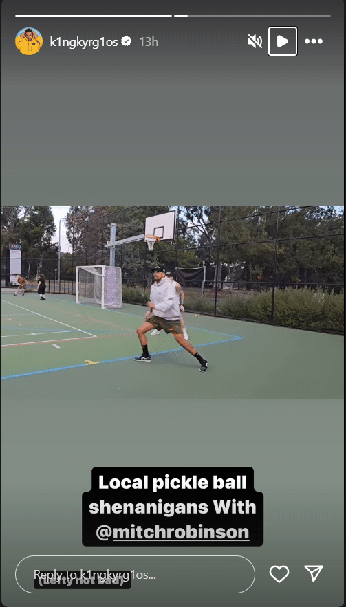 Nick Kyrgios pickleball