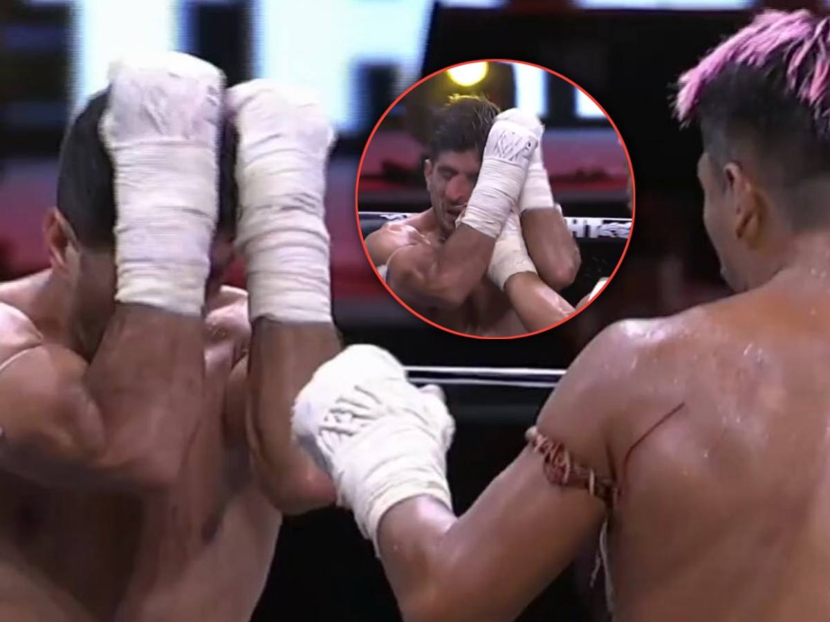 WATCH: Fight fans turn squeamish after Muay Thai star gives ‘free nose job’ to opponent