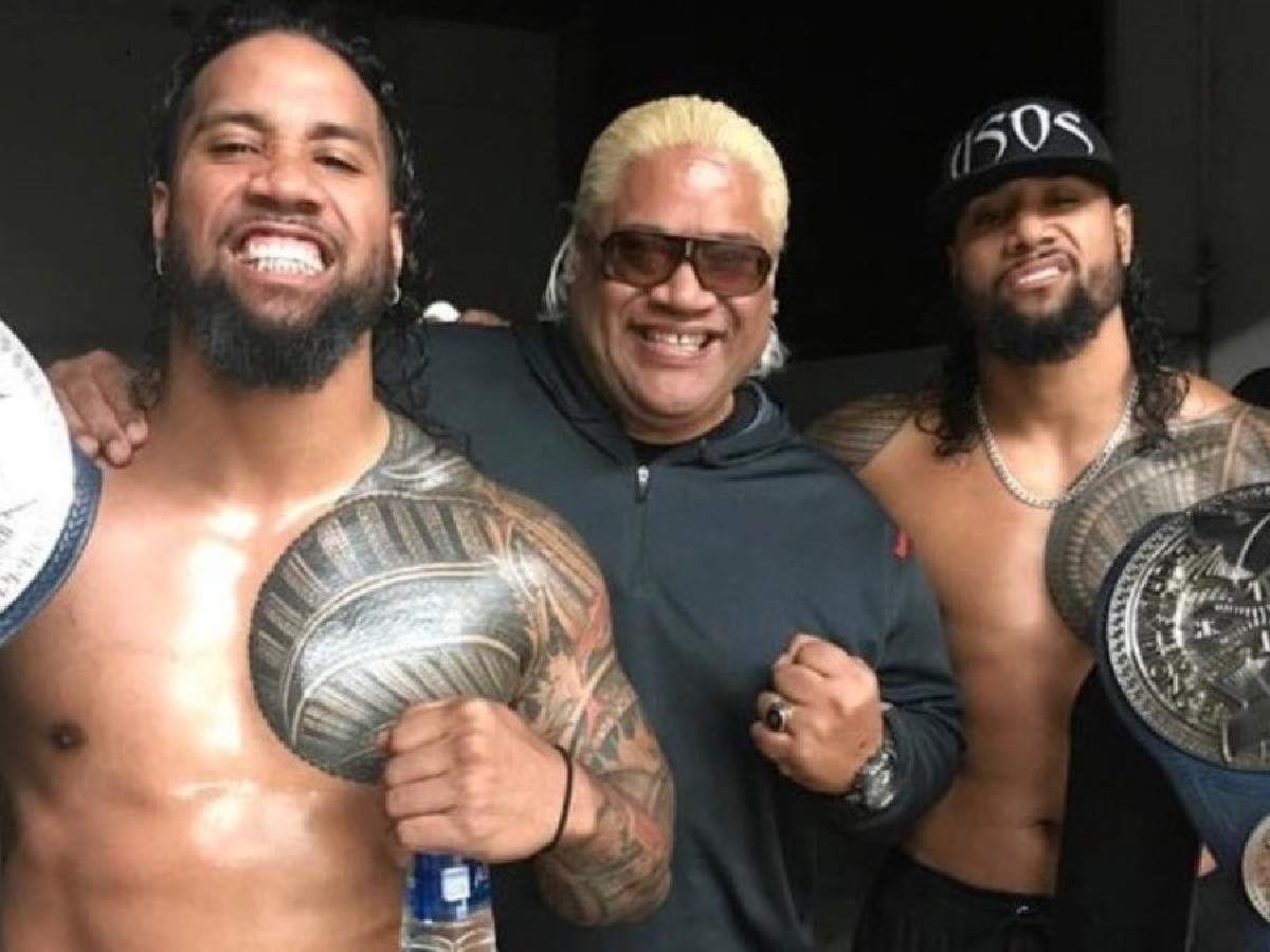 The Usos with Rikishi